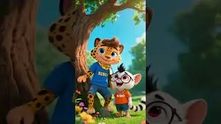 Beboy Climbs the Big Tree! 🌳😱 #beboyandbobo #cartoonshorts #animatedcartoon