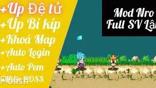 NRO Blue - Mod Android đầy đủ c&aacute;c t&iacute;nh năng up detu, b&iacute; k&iacute;p, săn boss, auto login,...