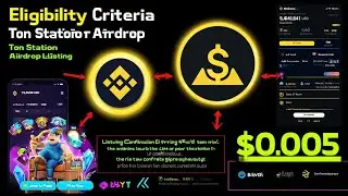 TON Station Airdrop Update 2024 | $SOON Token Release and Price Prediction