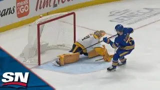 Sabres' Victor Olofsson Makes Sweet Inside Out Move To Score On Penalty Shot