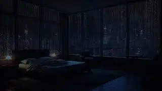 99% Instant Sleep With Heavy Rain & Paramount Thunder Sounds For Relax, Reduce Stress, Beat Insomnia
