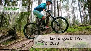 Trailfahrt mit dem Liv Intrigue E+ 1 Pro 2020