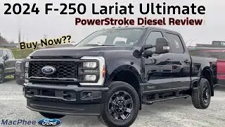 2024 Ford Super Duty F250 Lariat Ultimate Black Package Review