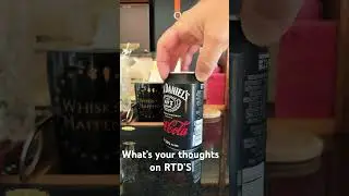 New episode on our thoughts on RTD&rsquo;S , what&rsquo;s your thoughts? #whiskey #bourbon #cocktail