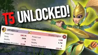 F2P Unlocks T5 Troops! T5 Troops Sneak Attack! Even I Wasn&rsquo;t Ready! | Call of Dragons