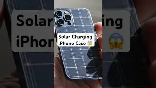 iPhone Self-Charging Solar Case Test &ndash; Free Power From Sunlight! #iphone #solar #shorts