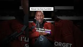 Tyrese Gibson Breaks Down Why You SHOULDN'T Be Too Humble #mindset #shorts