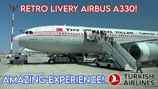EXCELLENT FLIGHT ON TURKISH AIRLINES! | RETRO LIVERY AIRBUS A330-200 TRIP REPORT: Zurich to Istanbul