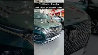 MG HECTOR 2024 new color #mghector #morrisgaragesindia #newcolor #mg
