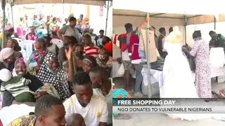 Free Shopping Day | NGO Donates to Vulnerable Nigerians |