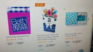 Did you know?  You can order gift cards like netflix, subway, and starbucks using amazon gift card?