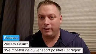 William Geurtz: “We moeten de duivensport positief uitdragen — dat is onze verantwoordelijkheid.”