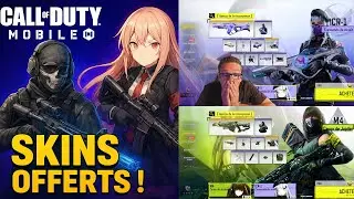 SKINS Girls' Frontline + armes l&eacute;gendaires GRATUIT Offert par ACTIVISION ! CODM fr
