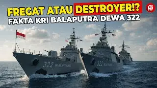 BUKAN FREGAT BIASA! Inilah Fakta KRI Balaputra Dewa 322, Kapal Perang Terbesar Buatan Indonesia!