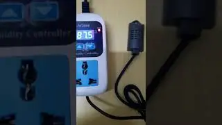 humidity controller tes simulasi cara kerja pengontrol kelembaban