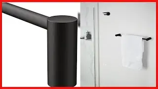 Полотенцедержатель Moen Align, матовый черный, 24 дюйма, современный, YB0424BL