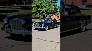 1962 Studebaker Gran Turismo Hawk Classic Car Drive By Engine Sound Motor Muster 2024