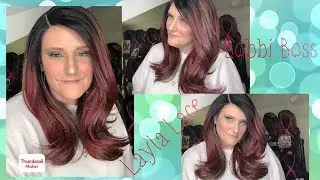 🌈OIL SLICK HAIR|BOBBI BOSS MLF157 LAYLA LACE Wig Review|Synthetic|TTVVBUG|sogoodbb.com|SO FESTIVE🎄
