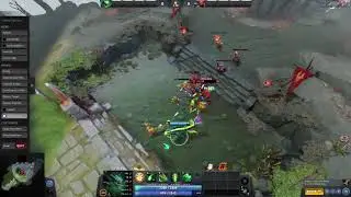 dota 2 orb walking demonstration.