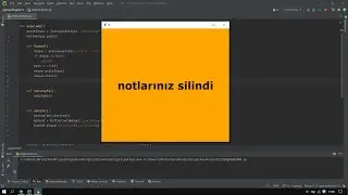 #python #tkinter PYTHON İLE NOT YAZMA , SİLME