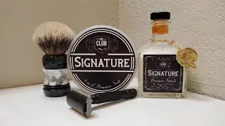 First Shave Of 2022 - The Shaving Shop Signature, Turn N Shave Brush, & Rockwell 6Shady Razor