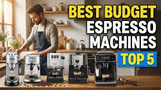 ▶️ Топ-5 лучших бюджетных эспрессо-машин 2025 года | Вкус кофе без заоблачных цен!