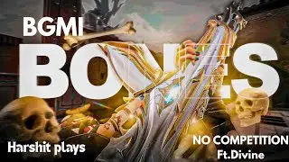 No Competition FT Divine(4K)| BGMI Edits | Harshit plays |