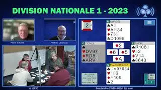Demi-finale Division Nationale 1 Open Bridge 2023 Segment 1