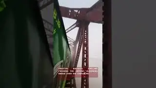 THE HISTORICAL ALEXANDRA BRIDGE OVER CHENAN RIVER  NEAR GUJRAT & WAZIRABAD  TRACK