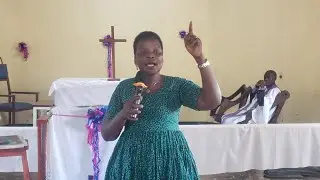 MINISTER AKELLO BEATRICE AKORI'S PREACHING @CHURCH OF UGANDA PATONGO. 
