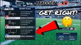 Madden 21 The Most Dominate Playbook The Seahawks Are Unstoppable Passed For 10/10 & 4 TDs | TMQ #95