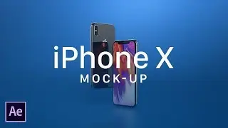 iPhone X After Effects Template