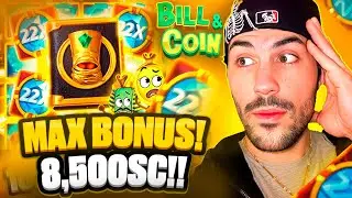 I bought the MAX BONUS BUY on the NEW Bill And Coin 2 for 8,000SC...