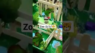 3D zoo project #zoo #3dmodel #schoolproject #schoollife #kidsproject #animals #viral  #trending