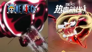 Luffytaro (Wano) One Piece & One Piece Fighting Path (remake)