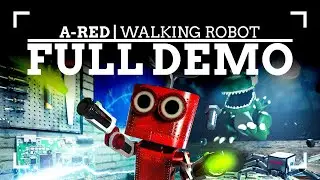 ROBOT de cuerda PLATAFORMERO SpeedRunner | A-RED WALKING ROBOT (FULL DEMO) 🎮💪