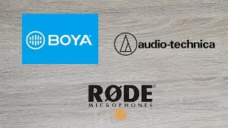 Compar&eacute; Boya BY M1   VS    Rode Smatlav plus   VS     Audiotechnica ATR3350