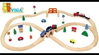 Игровой набор железная дорога Viga Toys 56304
