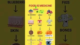 Food is Medicine | Healing Foods Chart for Better Health
