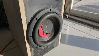 Dragster Dwp 10 700 rms horn port subwoofer