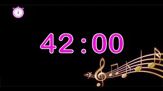 42 minute timer music : countdown 42 minute timer music