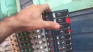Defeito e conserto Mesa De Som 12 Canais Signature 12 Com USB Soundcraft. O diodo duplo!