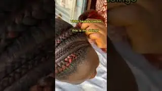 Beautiful braiding hair stylist My work my pride 