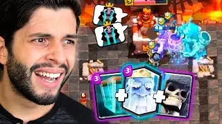EU NÃO ESPERAVA POR ISSO USANDO ESSE COMBO! CLASH ROYALE