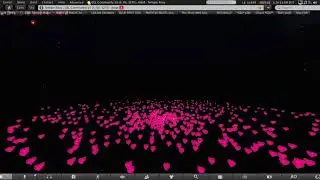 MP PARTICLE BOUNCHING PINK HEART