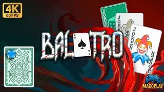 Balatro | Green Deck - Blue Stake (Silent 4K 60FPS)