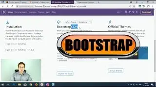 How to connect Bootstrap framework to a site