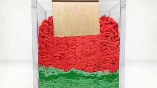 Very Satisfying and Relaxing ASMR 169 Kinetic Sand