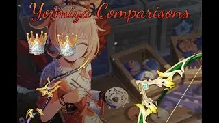 Solo Yoimiya C0 double crowned The Viridescent Hunt and Hamayumi comparison