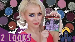 NEW LADYBUG GLOW x BLAIR CASTLE OF HORROR PALETTE REVIEW + 2 LOOKS | Steff's Beauty Stash